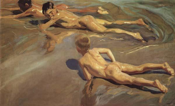 Joaquin Sorolla Y Bastida Children on the Beach china oil painting image